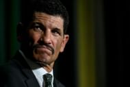 Rams head coach Jay Norvell (Photo by AAron Ontiveroz/The Denver Post)